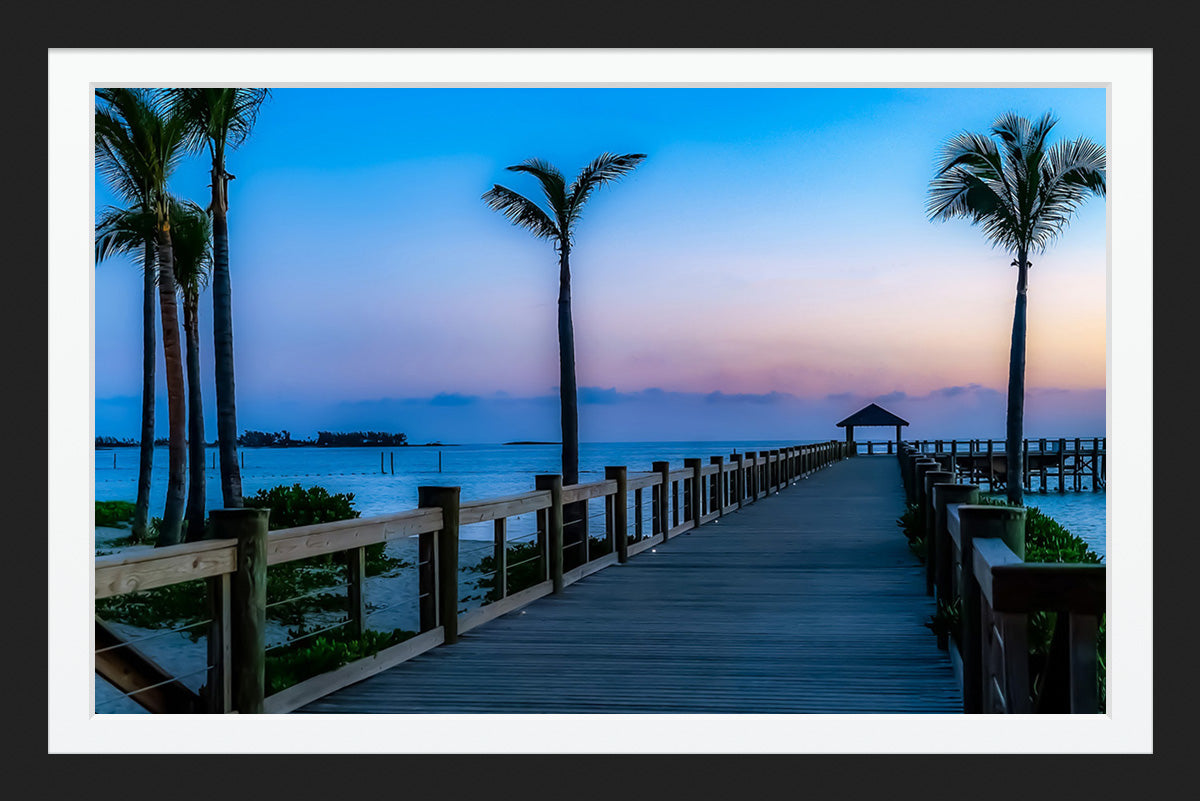 Pier Walk at Sunrise
