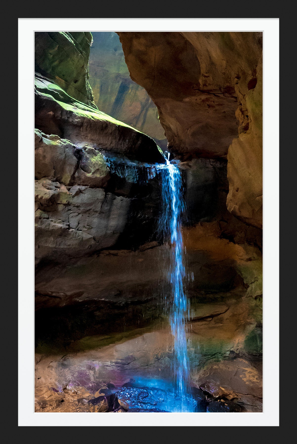 Conkles Hollow Waterfall