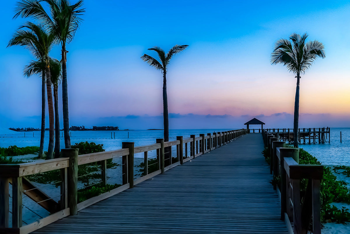 Pier Walk at Sunrise
