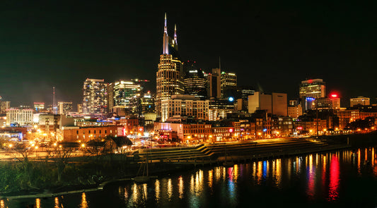 Nashville Skyline at Night